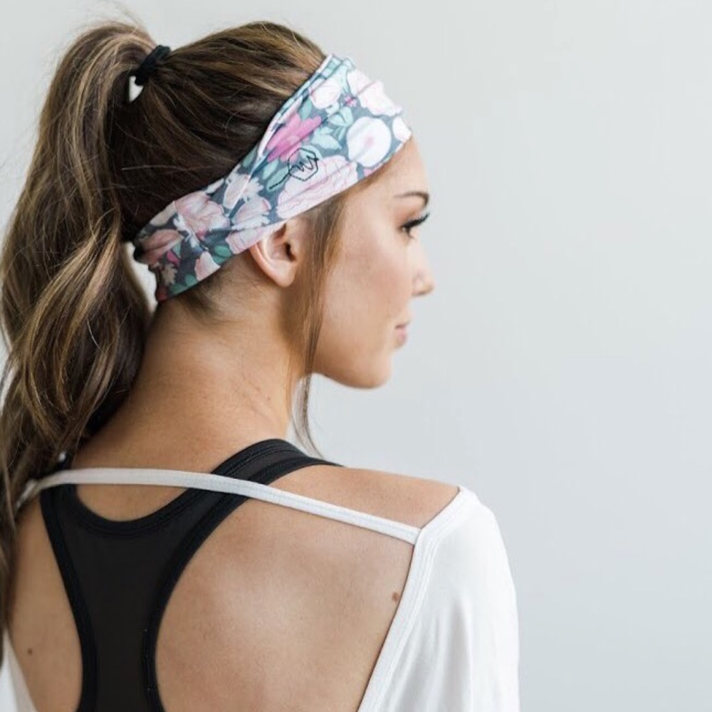 Floral Print Maven Thread Headband